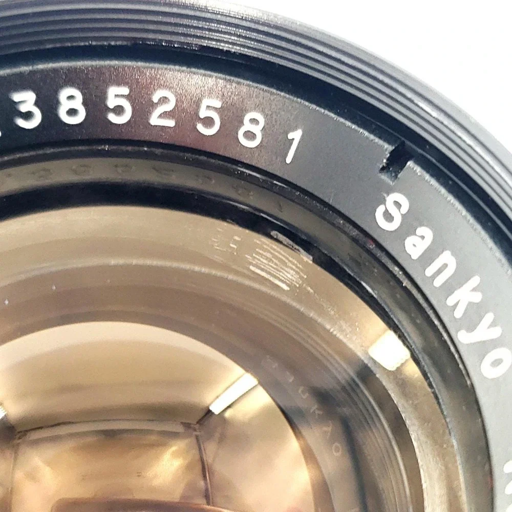 Sankyo Koki W-Xomura 35mm f/2.5 Lens Manual Focus w/ 1 Cap